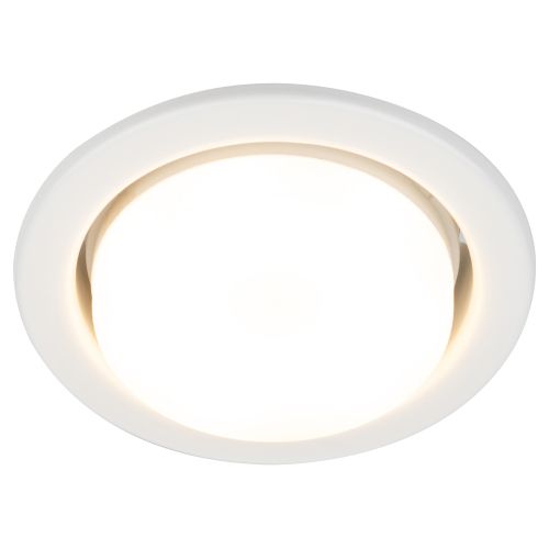 Светильник KL35 WH /1 (к) под лампу Gx53 220В 13Вт бел. Эра Б0048944