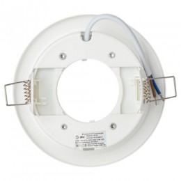 Светильник KL35 WH /1 (к) под лампу Gx53 220В 13Вт бел. Эра Б0048944