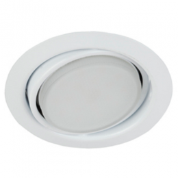 Светильник под GX53 13Вт 220В поворотный бел. KL35 А WH /1 ЭРА Б0048953