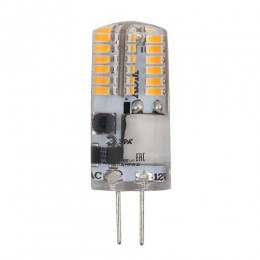 Лампа светодиодная LED-JC-2.5W-12V-SLC-827-G4 JC 2.5Вт капсула G4 тепл. бел. 12В ЭРА Б0049089