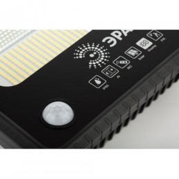 Прожектор светодиодный 100Вт 5000К 1200лм IP65 уличный с датчиком движения солнечная батарея ПДУ Эра Б0049547