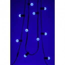 Лампа светодиодная ERABL45-E27 P45 1Вт шар син. E27 4SMD для белт-лайт ЭРА Б0049573