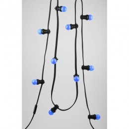 Лампа светодиодная ERABL45-E27 P45 1Вт шар син. E27 4SMD для белт-лайт ЭРА Б0049573