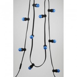 Лампа светодиодная ERABL45-E27 P45 1Вт шар син. E27 4SMD для белт-лайт ЭРА Б0049573
