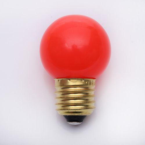 Лампа светодиодная ERARL45-E27 P45 1Вт шар красн. E27 4SMD для белт-лайт ЭРА Б0049575