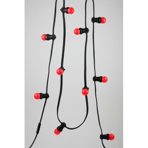 Лампа светодиодная ERARL45-E27 P45 1Вт шар красн. E27 4SMD для белт-лайт ЭРА Б0049575