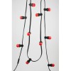 Лампа светодиодная ERARL45-E27 P45 1Вт шар красн. E27 4SMD для белт-лайт ЭРА Б0049575