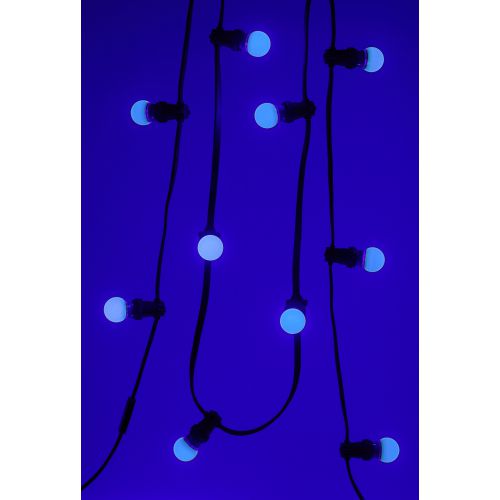 Лампа светодиодная ERABL50-E27 A50 3Вт груша син. E27 13SMD для белт-лайт ЭРА Б0049578