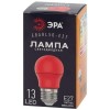 Лампа светодиодная ERARL50-E27 A50 3Вт груша красн. E27 13SMD для белт-лайт ЭРА Б0049580