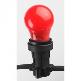 Лампа светодиодная ERARL50-E27 A50 3Вт груша красн. E27 13SMD для белт-лайт ЭРА Б0049580