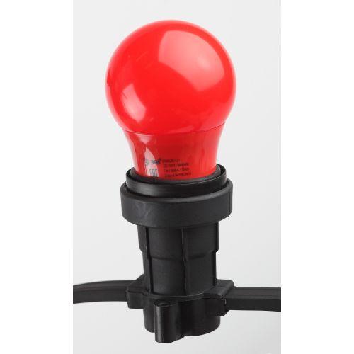 Лампа светодиодная ERARL50-E27 A50 3Вт груша красн. E27 13SMD для белт-лайт ЭРА Б0049580