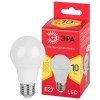 Лампа светодиодная RED LINE LED A60-10W-827-E27 R 10Вт A60 груша 2700К тепл. бел. E27 Эра Б0049634