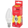 Лампа светодиодная RED LINE LED B35-10W-827-E14 R 10Вт B35 свеча 2700К тепл. бел. E14 Эра Б0049641