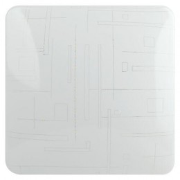 Светильник светодиодный Классик SPB-6-18 Nancy S квадратный потолочный без ДУ ЭРА Б0051092