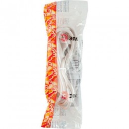 Шнур для бра 1.8м ШВВП 2х0.75 бел. UX-ШВВП-2x0.75-1.8m-W ЭРА Б0051341