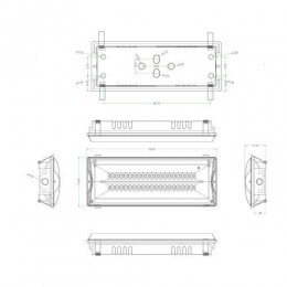 Светильник светодиодный DPA-301-1-65 IP65 40LED 3ч аварийный постоянный Эра Б0051843