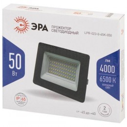 Прожектор светодиодный LPR-023-0-65K-050 50Вт 6500К 4000лм IP65 уличный Эра Б0052024