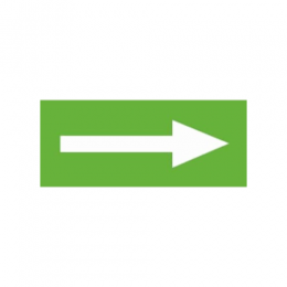 Этикетка самоклеящаяся стрелка без текста INFO-SSA-114 ЭРА Б0052435