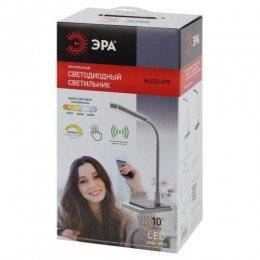 Светильник светодиодный NLED-499-10W-W настольный с основанием бел. ЭРА Б0052776
