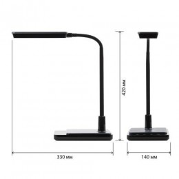 Светильник светодиодный NLED-499-10W-BK настольный черн. ЭРА Б0052777