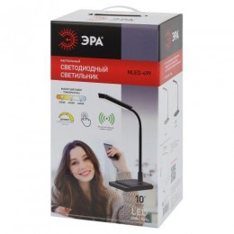 Светильник светодиодный NLED-499-10W-BK настольный черн. ЭРА Б0052777