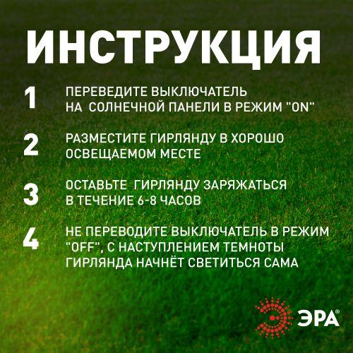Гирлянда садовая 