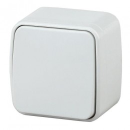 Выключатель 1-кл. ОП Polo 3-101-01 10А 250В IP20 бел. Intro Б0053525