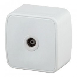 Выключатель 1-кл. ОП Polo 3-101-01 10А 250В IP20 бел. Intro Б0053525