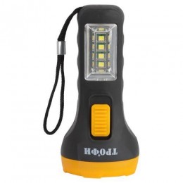 Фонарь универсальный UB-101 1SMD + 4LED 1Вт элементы питания 1хAA (не в компл.) Трофи Б0054034
