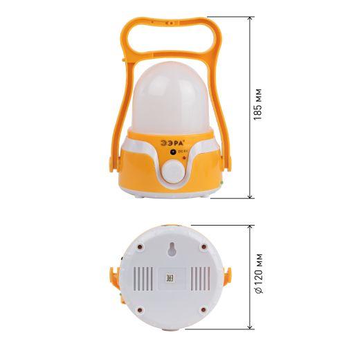 Фонарь аккумуляторный кемпинговый KA-801 Гном 4Вт аккум. 1.7А.ч 5В USB подвес + диммер Эра Б0054040