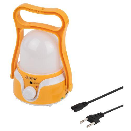 Фонарь аккумуляторный кемпинговый KA-801 Гном 4Вт аккум. 1.7А.ч 5В USB подвес + диммер Эра Б0054040