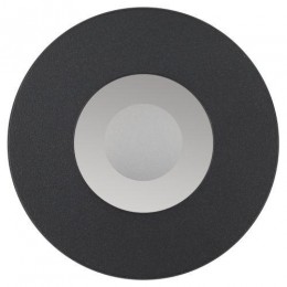 Светильник WR3 BK MR16/GU5.3 IP44 встраив. влагозащ. черн. Эра Б0054367