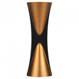 Светильник светодиодный WL43 BK+GD 6Вт 3500К для интерьера/фасадов IP54 черн./зол. Эра Б0054422