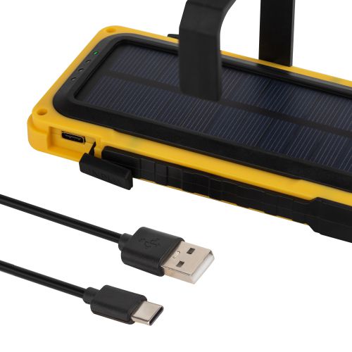 Фонарь аккумуляторный рабочий Практик RA-811 COB 15Вт powerbank солнечн. батарея магнит Эра Б0054472