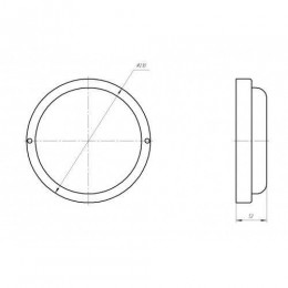 Светильник светодиодный SPB-201-0-40K-018 18Вт 4000К IP65 185x185x37 ЖКХ настен./потолочн. Эра Б0054579