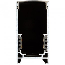 Шинопровод трековый TRM-S20-300-B L3000 48В накладной/подвесной магнитн. NOVA черн. Эра Б0054840