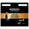 Элемент питания алкалиновый ААА 1.5В LR03-8BL Optimum 5014070 (блист.8шт) Duracell Б0056025