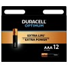 Элемент питания алкалиновый ААА 1.5В LR03-12BL Optimum 5014074 (блист.12шт) Duracell Б0056029