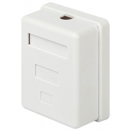 Розетка компьютерная RJ-45 кат.5e экран. 1-порт ЭРА Б0056903