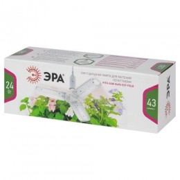 Лампа светодиодная FITO-24W-Ra90-E27-FOLD 24Вт Е27 3-лепестковая для растений полноспектральная Эра Б0057285