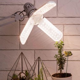 Лампа светодиодная FITO-24W-Ra90-E27-FOLD 24Вт Е27 3-лепестковая для растений полноспектральная Эра Б0057285