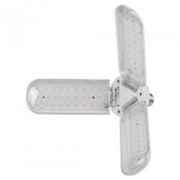 Лампа светодиодная FITO-24W-Ra90-E27-FOLD 24Вт Е27 3-лепестковая для растений полноспектральная Эра Б0057285