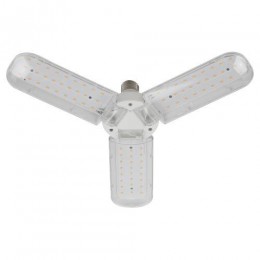 Лампа светодиодная FITO-24W-Ra90-E27-FOLD 24Вт Е27 3-лепестковая для растений полноспектральная Эра Б0057285