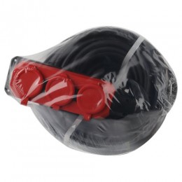 Удлинитель 3х30м с заземл. IP44 КГ 3х1.5 каучук UK-3e-3x1.5-30m-IP44(KG) Эра Б0057582