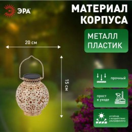 Светильник светодиодный садовый ERASF22-59 