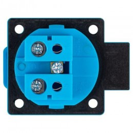 Розетка панельная СП R(PAN)-16-2P-PE-IP54 112 2Р+PЕ 16А 220В IP54 защ. крышка Эра Б0057937