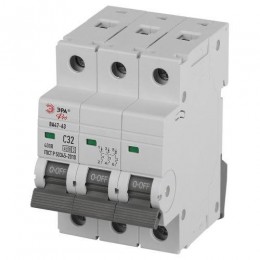 Выключатель автоматический 3п C 32А 4.5кА ВА47-63 PRO ЭРА Б0059440