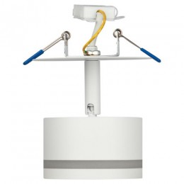 Светильник встраиваемый под лампу GX53 DK114 WH бел. Эра Б0059789