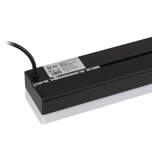 Светильник светодиодный SML-12-WB-40K-В60 60Вт 4000К 7100лм 70х1480х55мм подвесной линейный черн. Эра Б0061019