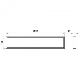 Светильник светодиодный SPO-17-9-4K-40 40Вт 4000К 3600Лм